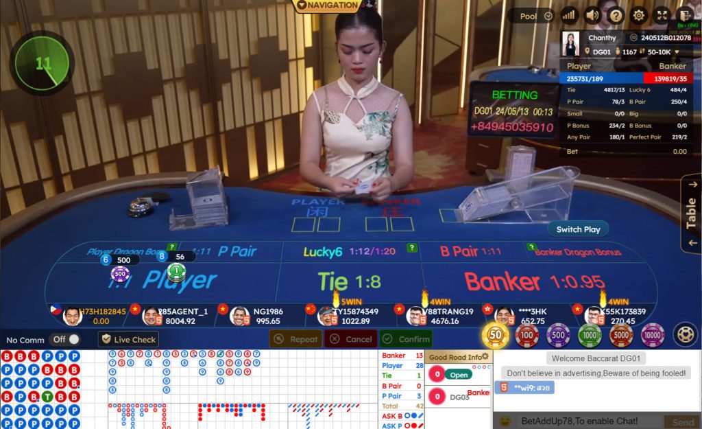 8k8 live casino : baccarat online